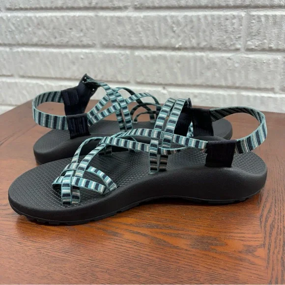 Chacos Z/2 Classic II Blue White Stripe - Picture 3 of 9